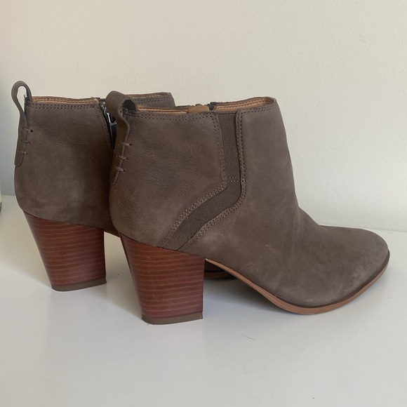 Franco Sarto Atlas Leather Ankle Booties - Picture 6 of 16